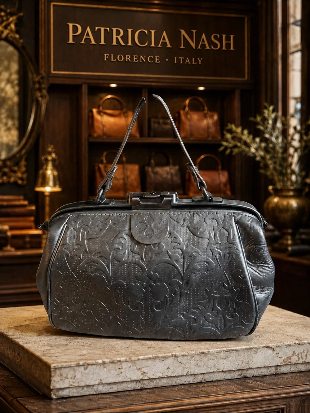 Patricia Nash Gracchi Satchel .